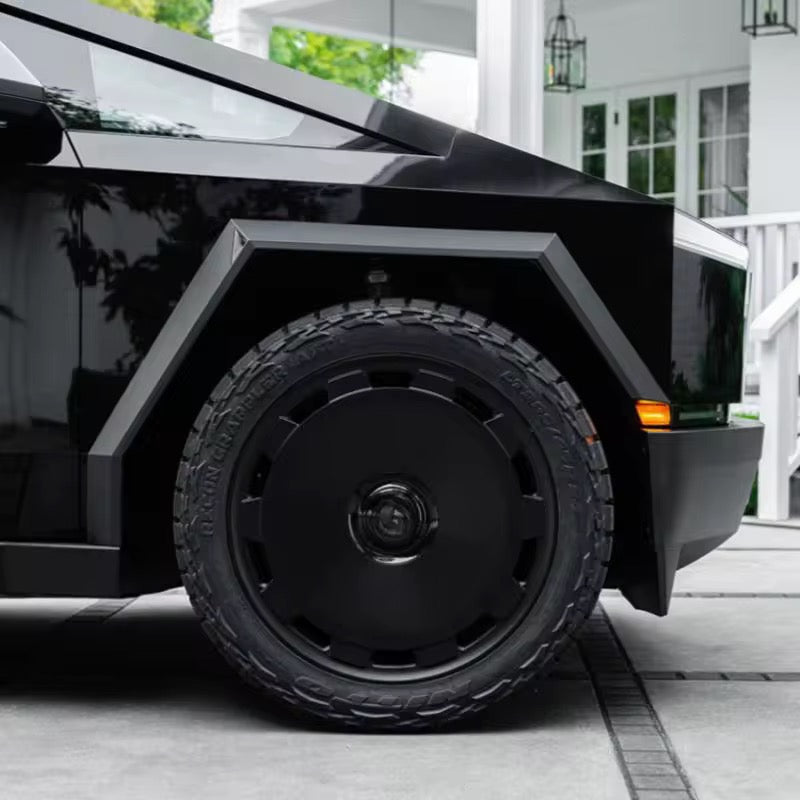 CyberGlow StealthDisc 24 Forged Wheel Set for Tesla Cybertruck (Set of 4, No Tires)