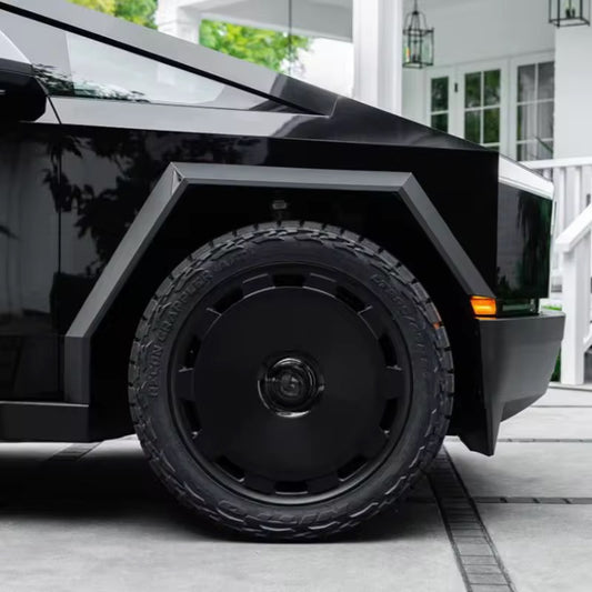 CyberGlow StealthDisc 24 Forged Wheel Set for Tesla Cybertruck (Set of 4, No Tires)