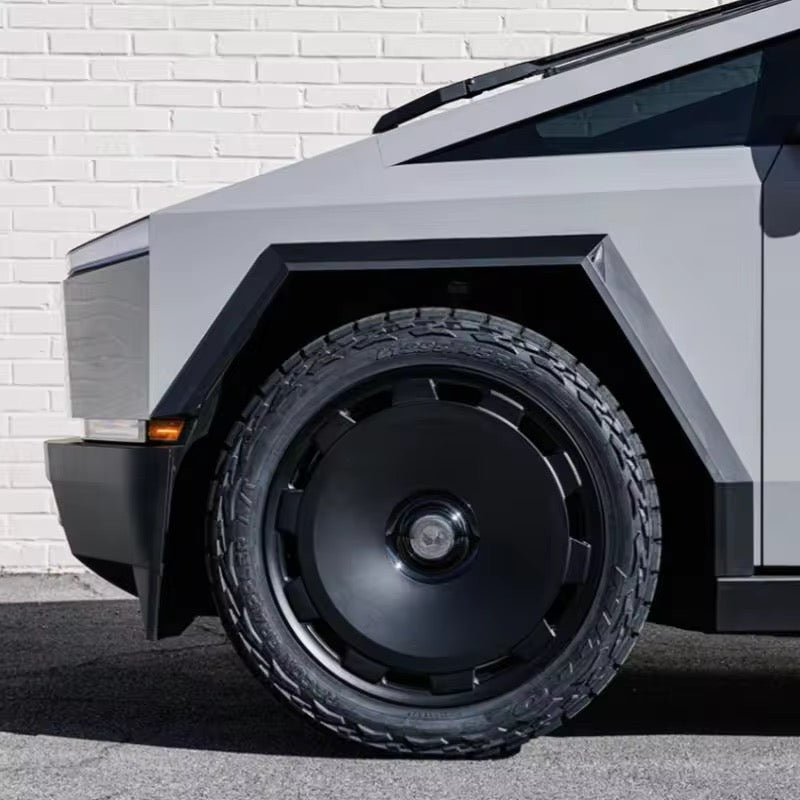 CyberGlow StealthDisc 24 Recon A/T Wheel & Tire Package for Tesla Cybertruck (Set of 4)