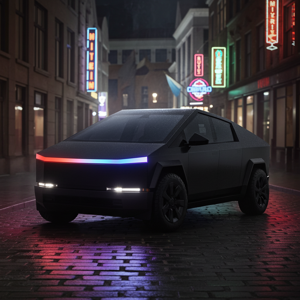 THE CYBER BEAM v2 – Tesla Cybertruck (OEM Light Show Compatible)